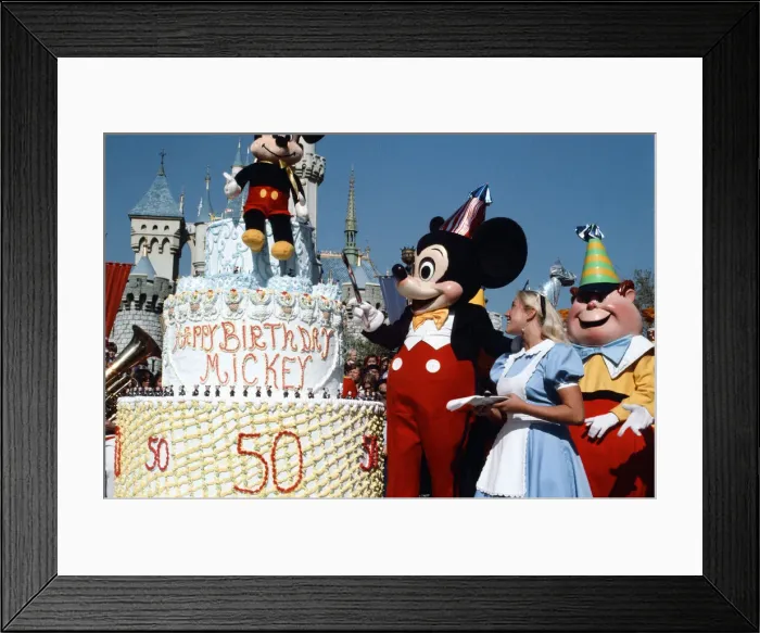 Framed Print : Scenes at the Disneyland theme park in Anaheim, California