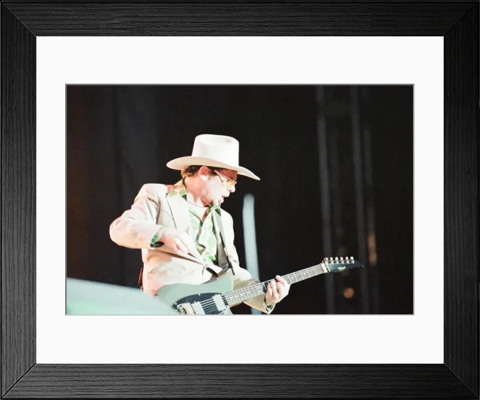 Framed Print : Music in the Bay 1997, Atlantic Wharf, Cardiff, Wales, Saturday 14th June 1997. INXS Framed Print : Music in the Bay 1997, Atlantic Wharf, Cardiff, Wales, Saturday 14th June 1997. INXS