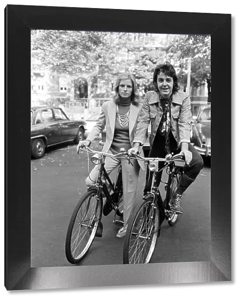 Paul and Linda McCartney in 1972. Ex- Beatle Paul McCartney