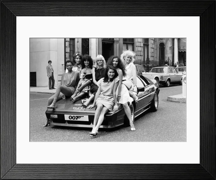 Framed Print : A National Press Photocall for the stars of the new James Bond film Framed Print : A National Press Photocall for the stars of the new James Bond film