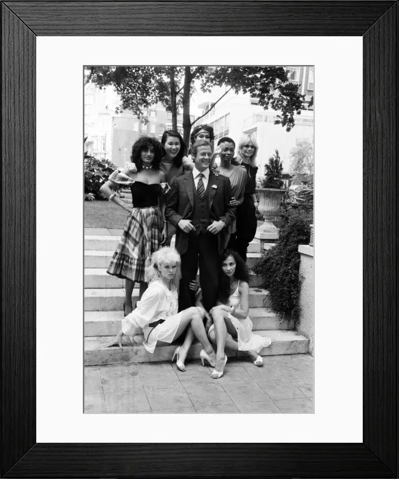 Framed Print : A National Press Photocall for the stars of the new James Bond film