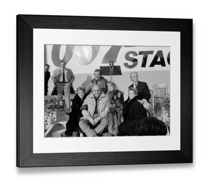 Framed Print : The opening of the worlds largest silent film stage at Pinewood Studios