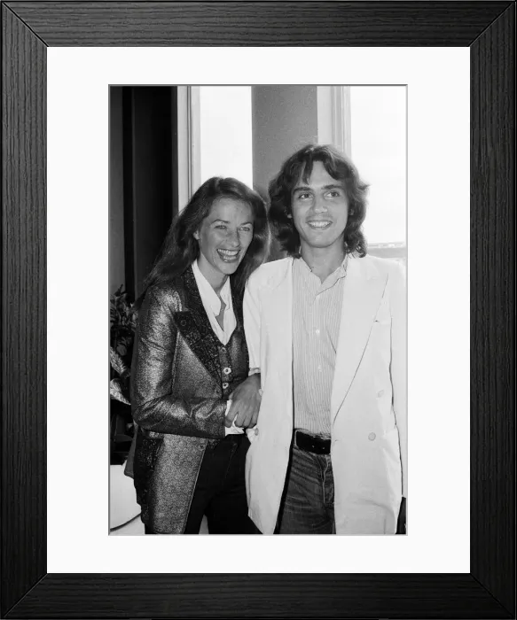 Framed Print : Jean Michel Jarre, currently with a number two album Oxygene