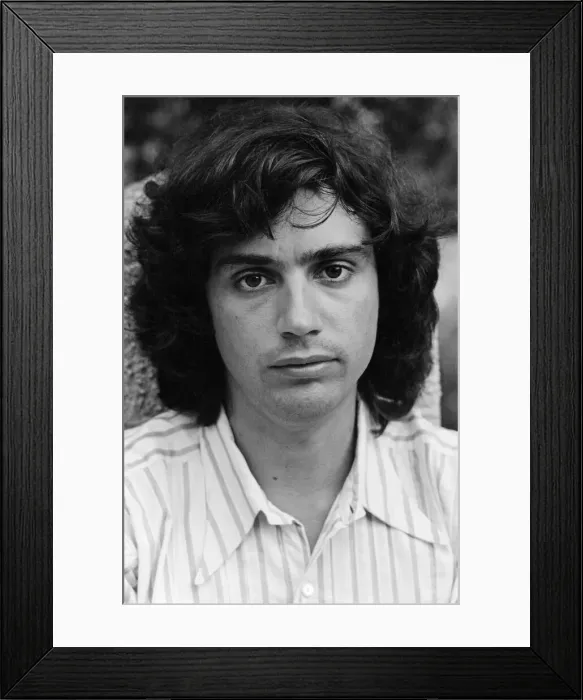 Framed Print : Jean Michel Jarre, pictured at a villa near St Tropez. August 1977