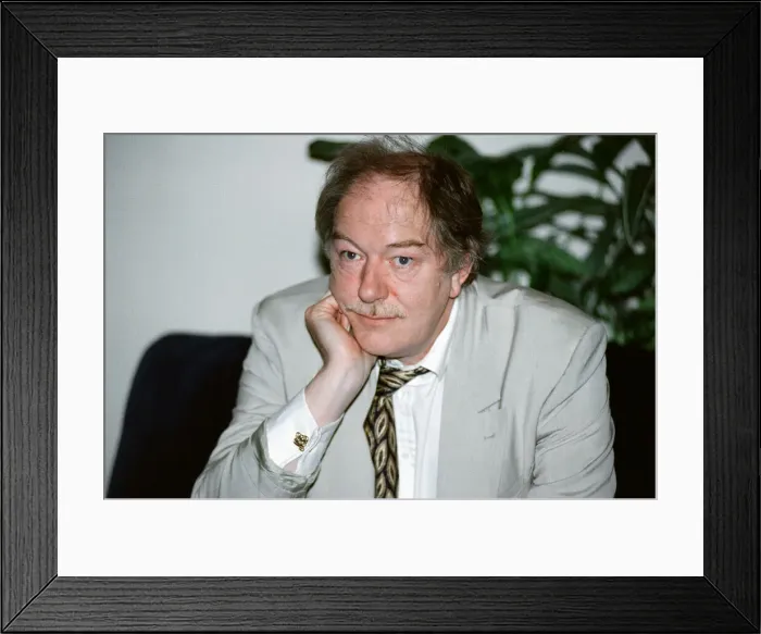 Framed Print : Actor Michael Gambon. 27th January 1992