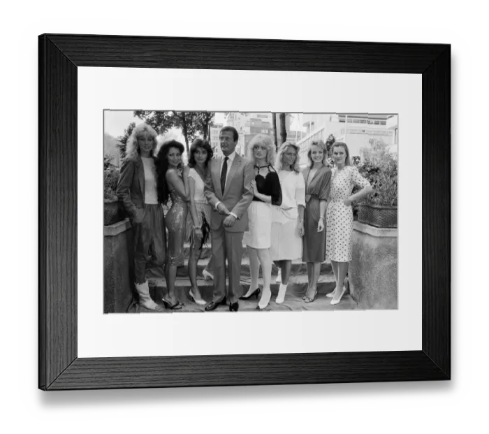 Framed Print : Roger Moore, star of the new James Bond film Octopussy Framed Print : Roger Moore, star of the new James Bond film Octopussy