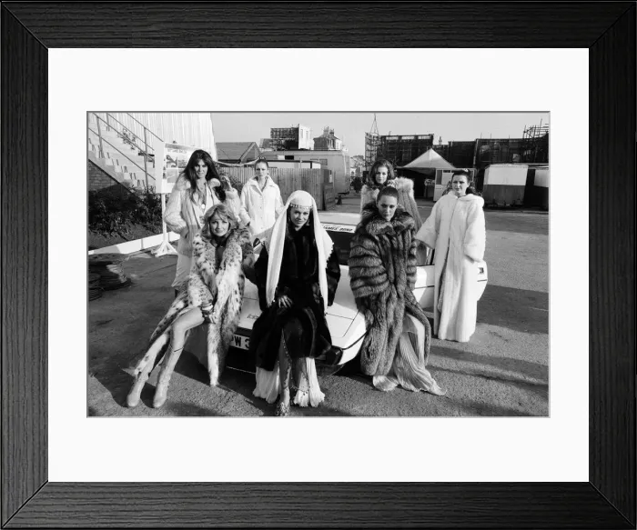 Framed Print : Sir Harold Wilson visited Pinewood Studios to officially open the largest film stage in