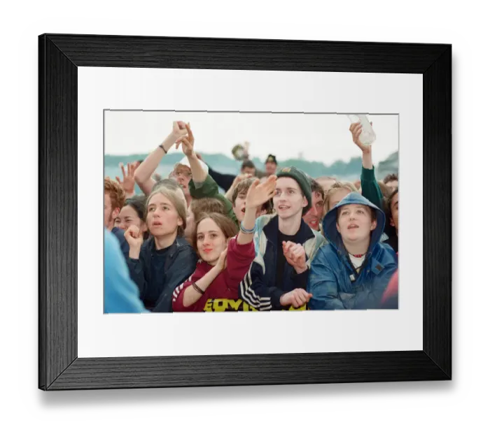 Framed Print : Glastonbury festival. 30th June 1997 Framed Print : Glastonbury festival. 30th June 1997
