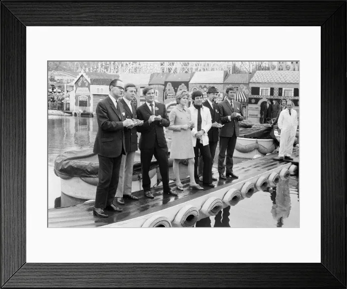 Framed Print : The News of the World Star Gala. Tony Blackburn, Ron Moody and Roger Moore are pictured Framed Print : The News of the World Star Gala. Tony Blackburn, Ron Moody and Roger Moore are pictured