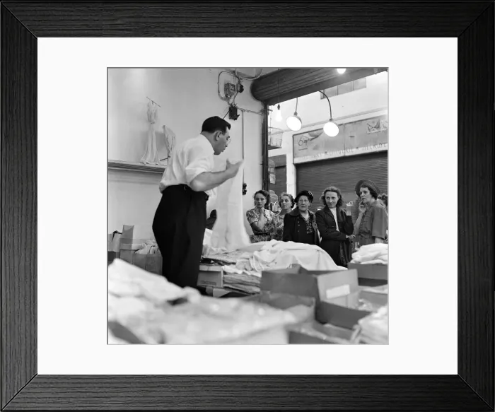 Framed Print : The Pantee Stores, outsize underwear specialists, Brixton Market, London Framed Print : The Pantee Stores, outsize underwear specialists, Brixton Market, London