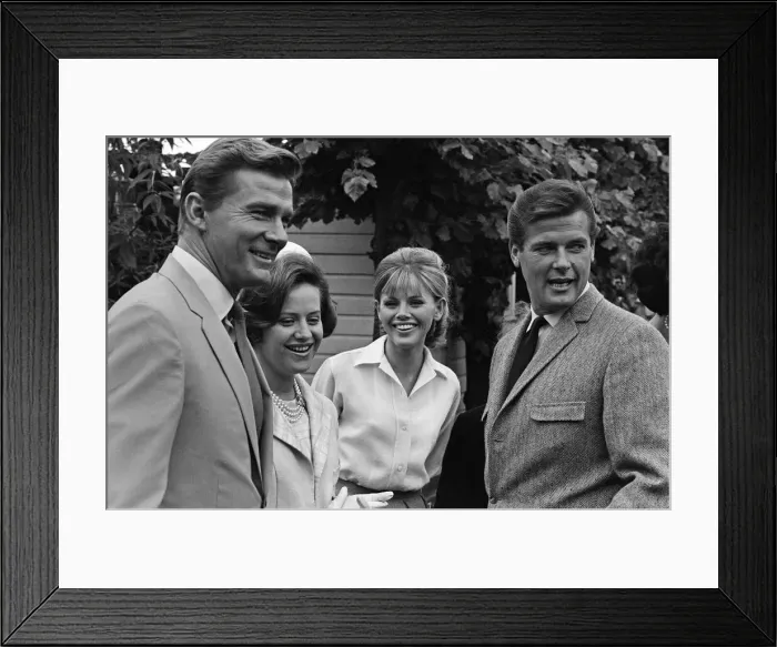 Framed Print : Princess Muna al-Hussein of Jordan is shown around Elstree Studios by Steve Forrest Framed Print : Princess Muna al-Hussein of Jordan is shown around Elstree Studios by Steve Forrest