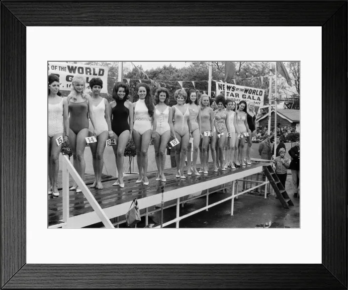 Framed Print : The News of the World Star Gala. 10th May 1969