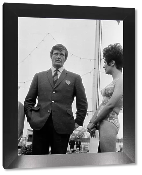 The News of the World Star Gala. Roger Moore. 10th May 1969
