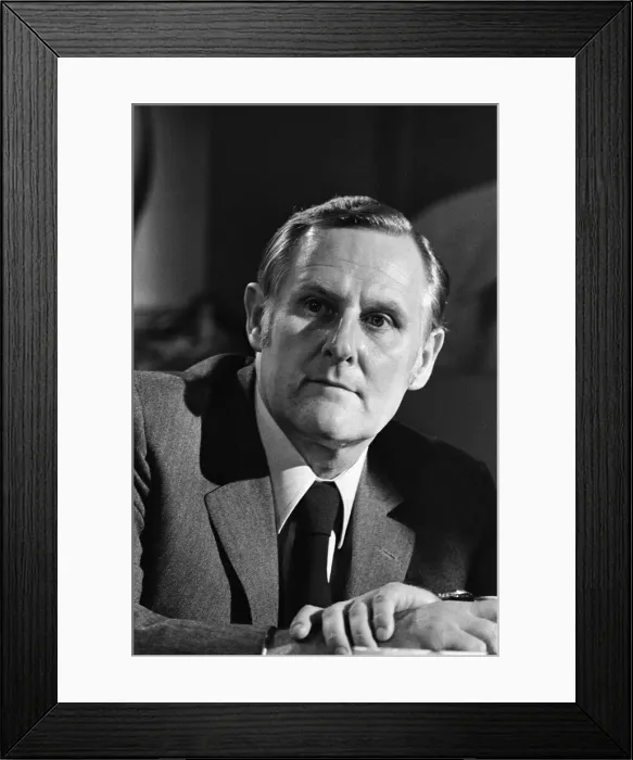 Framed Print : Actor Peter Vaughan. 28th August 1970 Framed Print : Actor Peter Vaughan. 28th August 1970