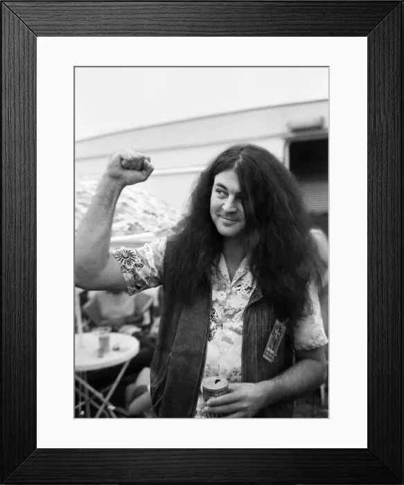 Framed Print : Ian Gillan, new lead singer of heavy metal group Black Sabbath Framed Print : Ian Gillan, new lead singer of heavy metal group Black Sabbath