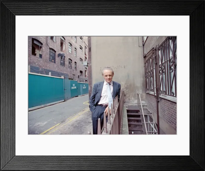 Framed Print : Actor Anthony Hopkins. 3rd June 1991 Framed Print : Actor Anthony Hopkins. 3rd June 1991