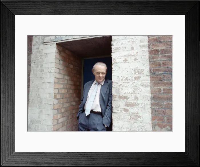 Framed Print : Actor Anthony Hopkins. 3rd June 1991