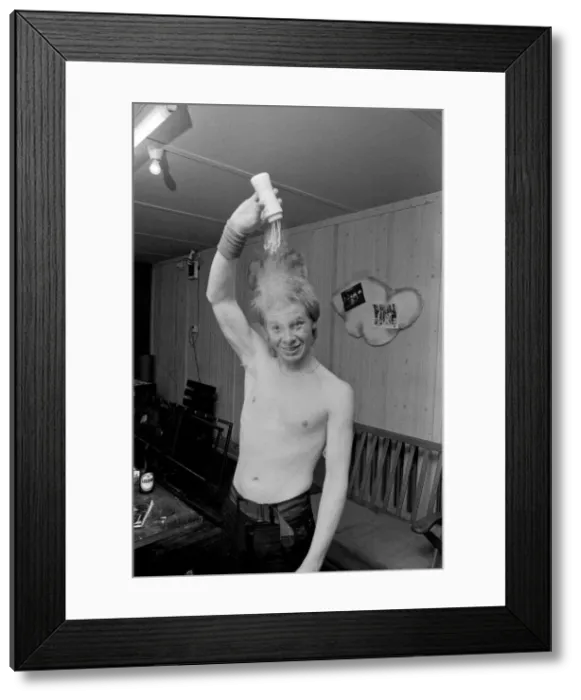 Framed Print : The Sex Pistols in Eindhoven, Holland. Paul Cook. 11th December 1977 Framed Print : The Sex Pistols in Eindhoven, Holland. Paul Cook. 11th December 1977