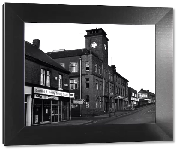 Ashington Town Hall, Station Road. 24th March 1989