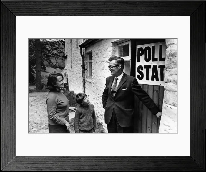 Framed Print : UK European Communities Membership Referendum, 1975, also known as the Common Market