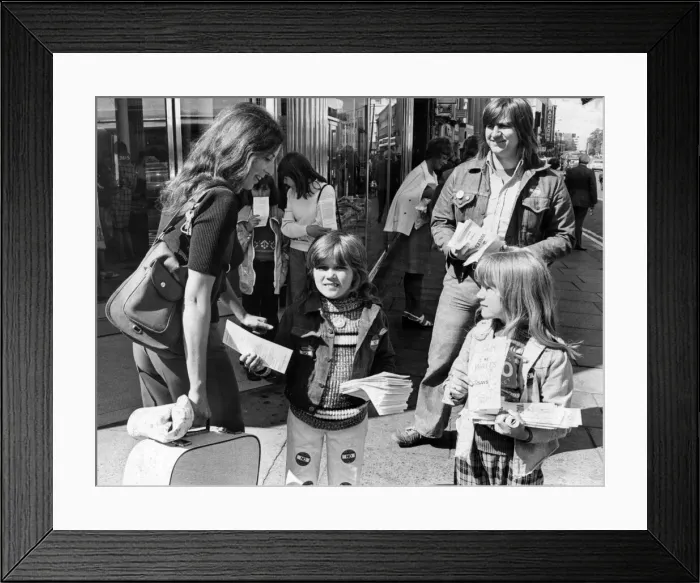 Framed Print : UK European Communities Membership Referendum, 1975, also known as the Common Market Framed Print : UK European Communities Membership Referendum, 1975, also known as the Common Market