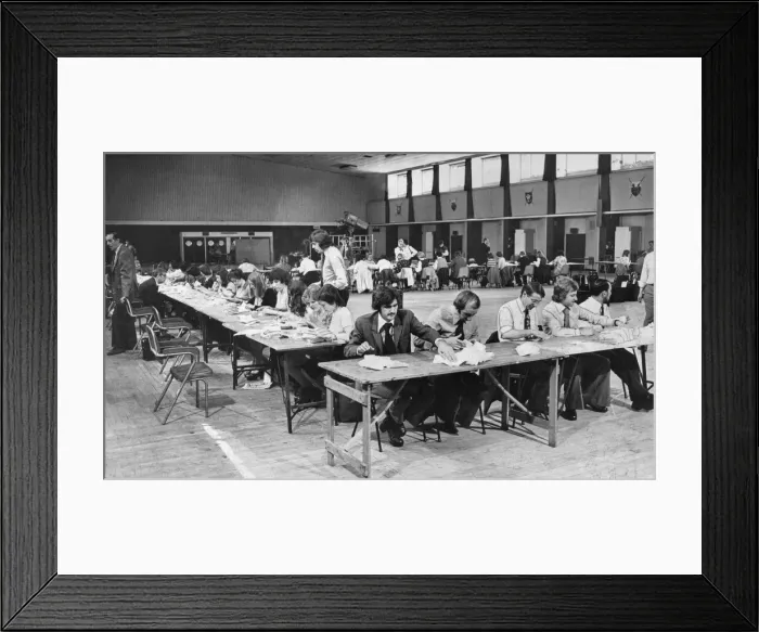 Framed Print : UK European Communities Membership Referendum, 1975, also known as the Common Market