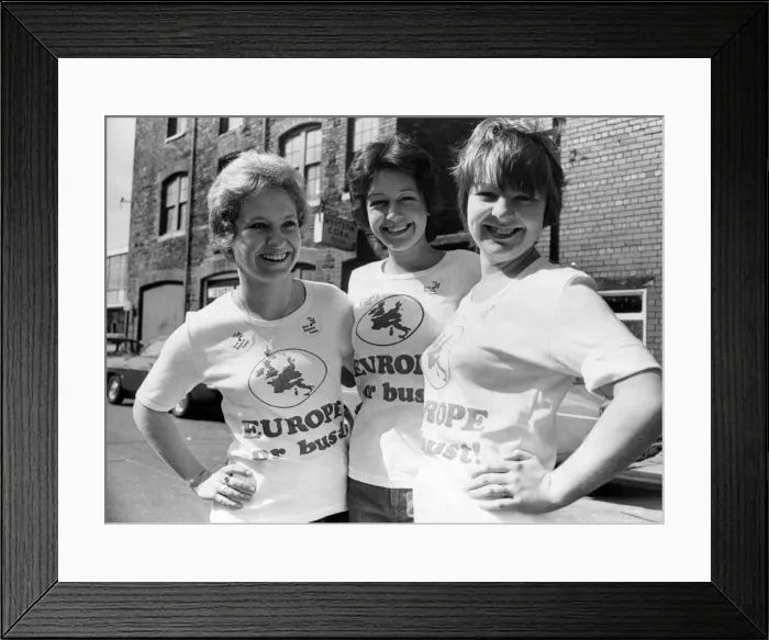 Framed Print : UK European Communities Membership Referendum, 1975, also known as the Common Market