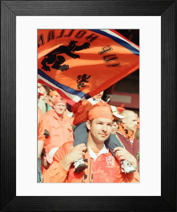 Framed Print : France v Netherlands, Euro 1996 Quarter finals match at Anfield Framed Print : France v Netherlands, Euro 1996 Quarter finals match at Anfield