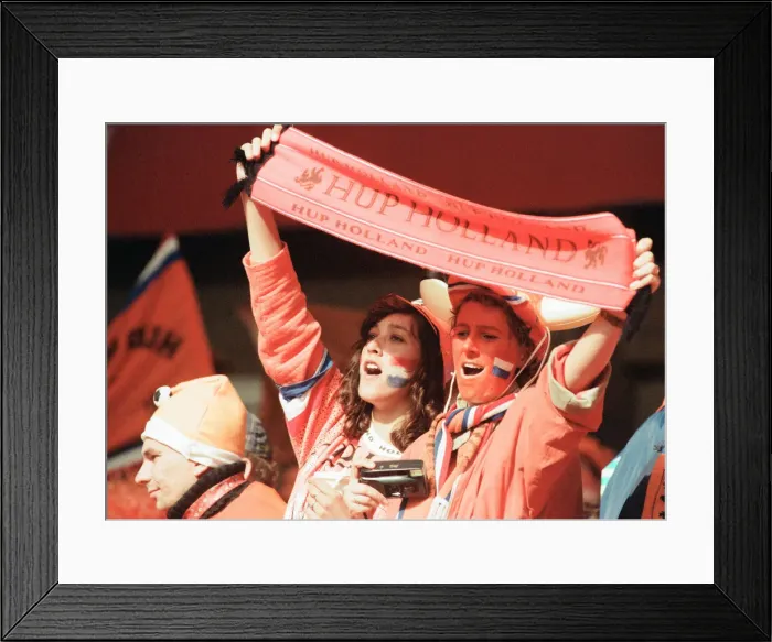 Framed Print : France v Netherlands, Euro 1996 Quarter finals match at Anfield Framed Print : France v Netherlands, Euro 1996 Quarter finals match at Anfield
