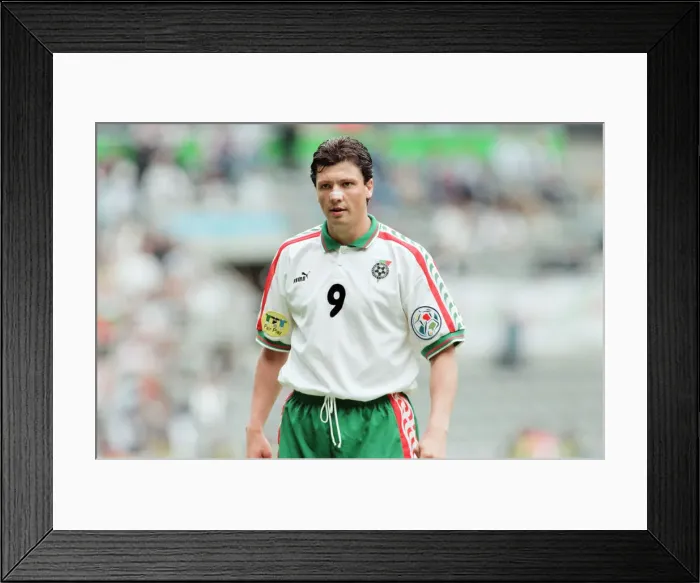 Framed Print : France 3-1 Bulgaria, Euro 1996 Group B match at St James Park, Newcastle Framed Print : France 3-1 Bulgaria, Euro 1996 Group B match at St James Park, Newcastle
