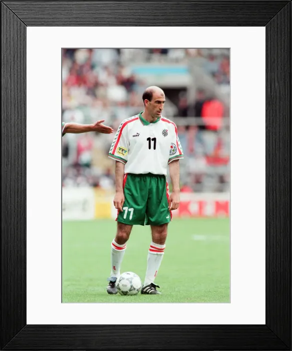 Framed Print : France 3-1 Bulgaria, Euro 1996 Group B match at St James Park, Newcastle Framed Print : France 3-1 Bulgaria, Euro 1996 Group B match at St James Park, Newcastle