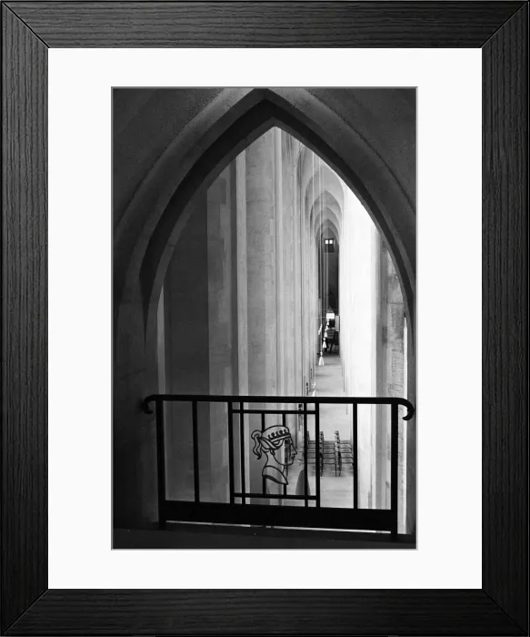 Framed Print : Guildford Cathedral, Surrey. 8th May 1961 Framed Print : Guildford Cathedral, Surrey. 8th May 1961