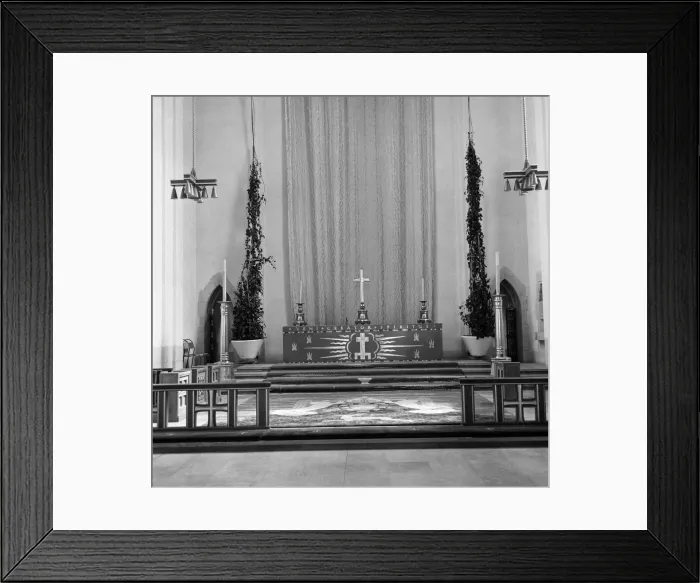 Framed Print : Guildford Cathedral, Surrey. 8th May 1961 Framed Print : Guildford Cathedral, Surrey. 8th May 1961