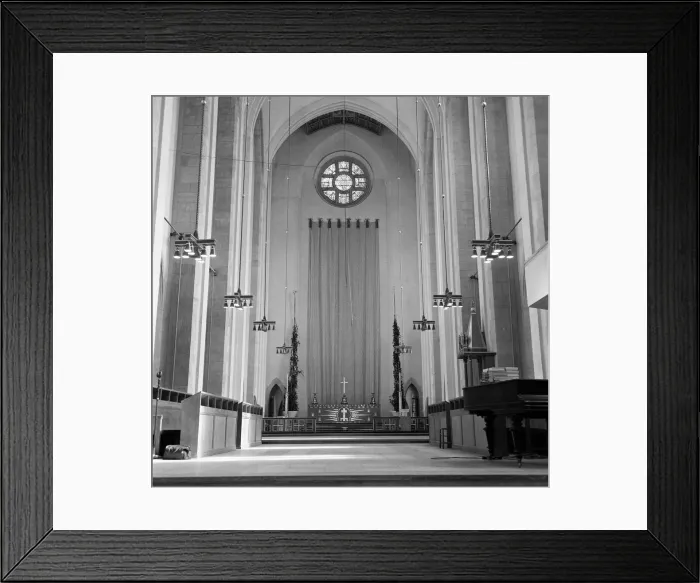 Framed Print : Guildford Cathedral, Surrey. 8th May 1961 Framed Print : Guildford Cathedral, Surrey. 8th May 1961