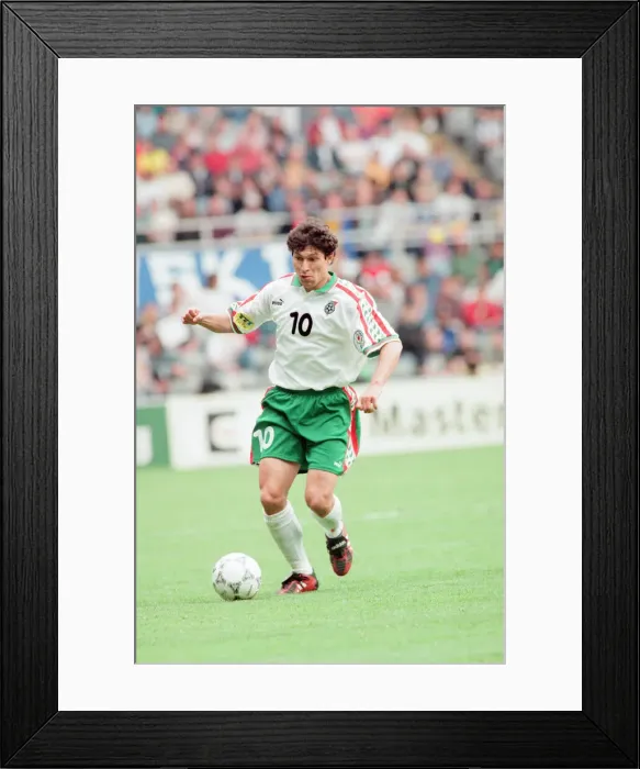 Framed Print : Bulgaria 1-0 Romania, Euro 1996 Group B match at St James Park, Newcastle Framed Print : Bulgaria 1-0 Romania, Euro 1996 Group B match at St James Park, Newcastle