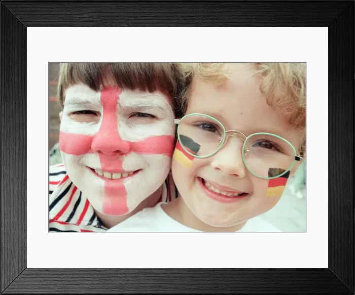 Framed Print : Walton St MaryPrimary School, celebrate their 101st anniversary with a Euro 96 themed Framed Print : Walton St MaryPrimary School, celebrate their 101st anniversary with a Euro 96 themed