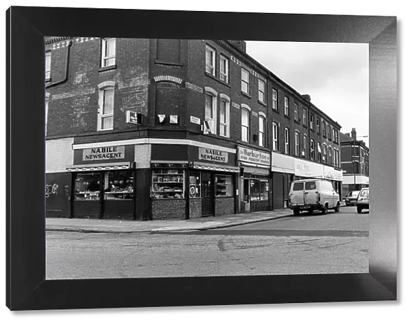 Granby Street, Livepool. England. Picture taken mid circa 1980s