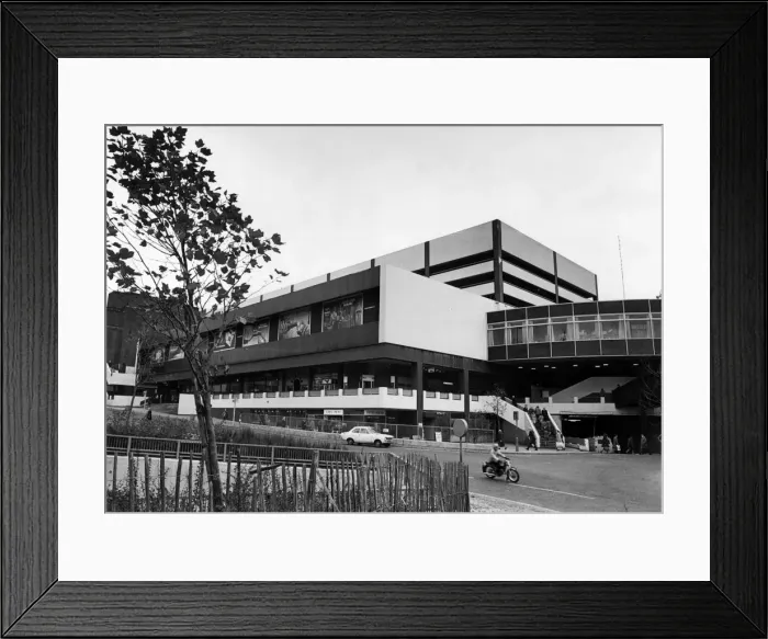 Framed Print : St Johns Shopping Centre, Liverpool, 31st October 1974 Framed Print : St Johns Shopping Centre, Liverpool, 31st October 1974