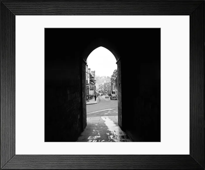 Framed Print : Winchester, Hampshire. 9th April 1961 Framed Print : Winchester, Hampshire. 9th April 1961