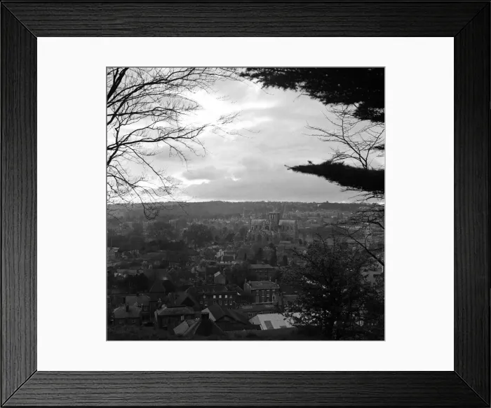 Framed Print : Winchester, Hampshire. 9th April 1961 Framed Print : Winchester, Hampshire. 9th April 1961