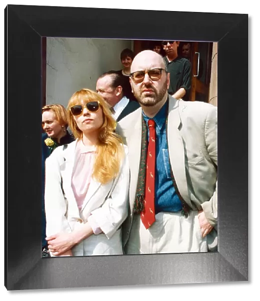 Alan Wise, pictured with his wife Tanya. 12th May 1993