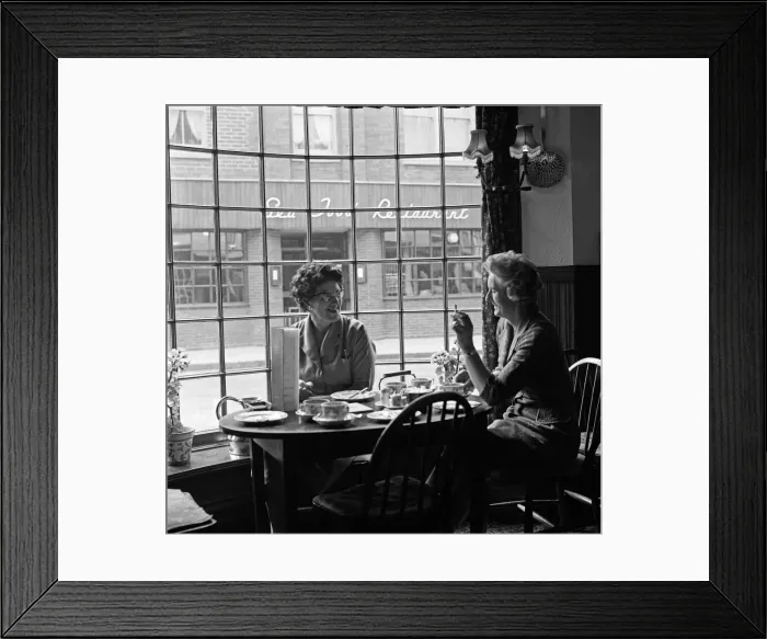 Framed Print : Scenes in Christchurch, Hampshire (now Dorset). 9th April 1961