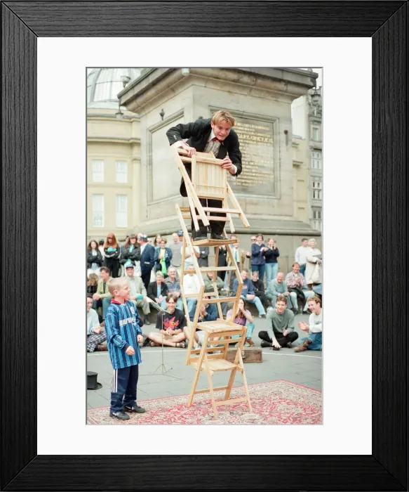 Framed Print : Euro 1996 Street Festival, Newcastle, 18th June 1996 Framed Print : Euro 1996 Street Festival, Newcastle, 18th June 1996