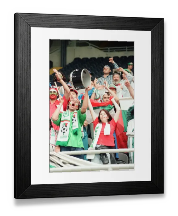 Framed Print : Bulgaria 1-0 Romania, Euro 1996 Group B match at St James Park, Newcastle Framed Print : Bulgaria 1-0 Romania, Euro 1996 Group B match at St James Park, Newcastle