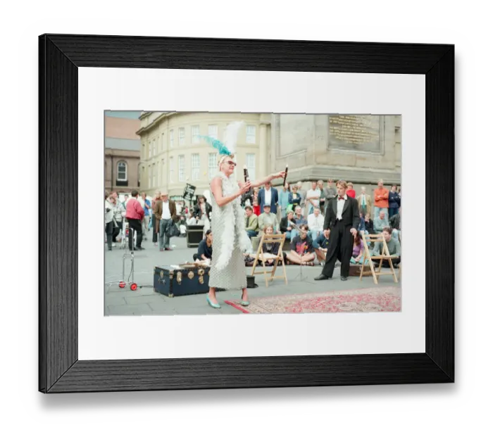 Framed Print : Euro 1996 Street Festival, Newcastle, 18th June 1996 Framed Print : Euro 1996 Street Festival, Newcastle, 18th June 1996