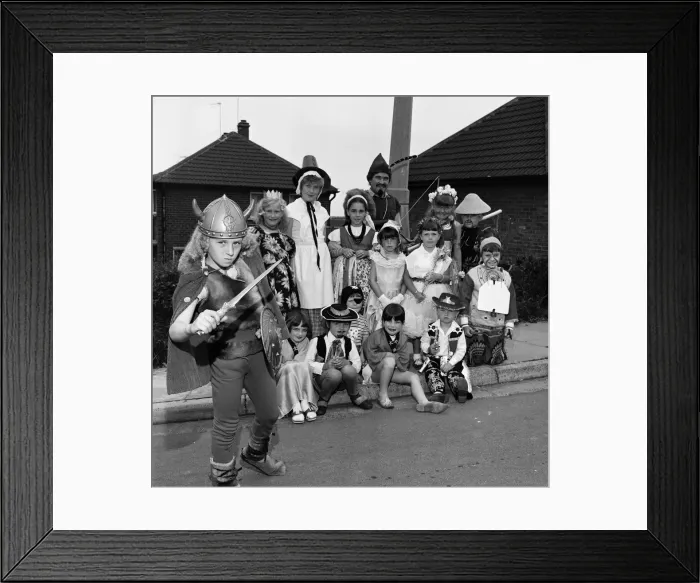 Framed Print : Skelton and Brotton carnival, North Yorkshire. 1971 Framed Print : Skelton and Brotton carnival, North Yorkshire. 1971