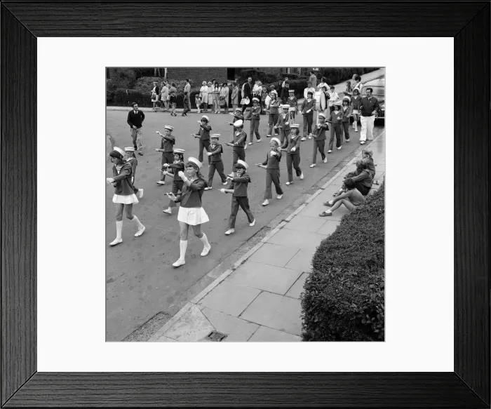 Framed Print : Skelton and Brotton carnival, North Yorkshire. 1971