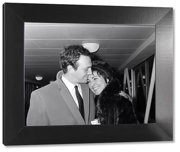Christopher Plummer and his wife Patricia Lewis at LAP. 6th January 1963