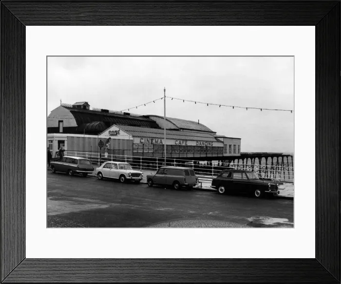 Framed Print : The Pier at Aberystwyth Harbour, Ceredigion, West Wales, July 1964 Framed Print : The Pier at Aberystwyth Harbour, Ceredigion, West Wales, July 1964