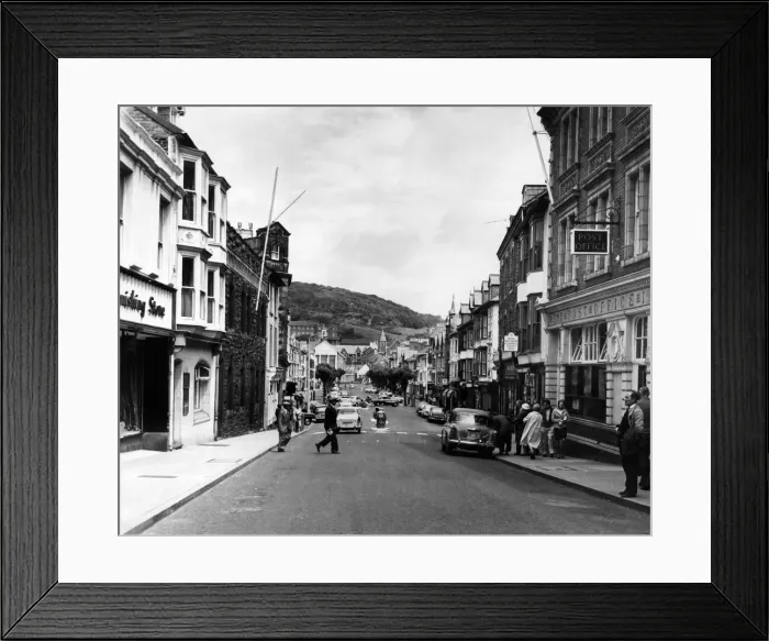 Framed Print : Street Scenes, Aberystwyth, Ceredigion, West Wales, 12th July 1963 Framed Print : Street Scenes, Aberystwyth, Ceredigion, West Wales, 12th July 1963